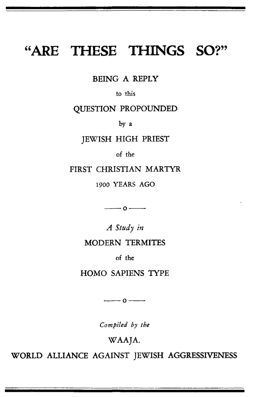 Are These Things So? (1934) by Eugene Nelson Sanctuary